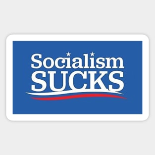 socialism sucks logo Sticker